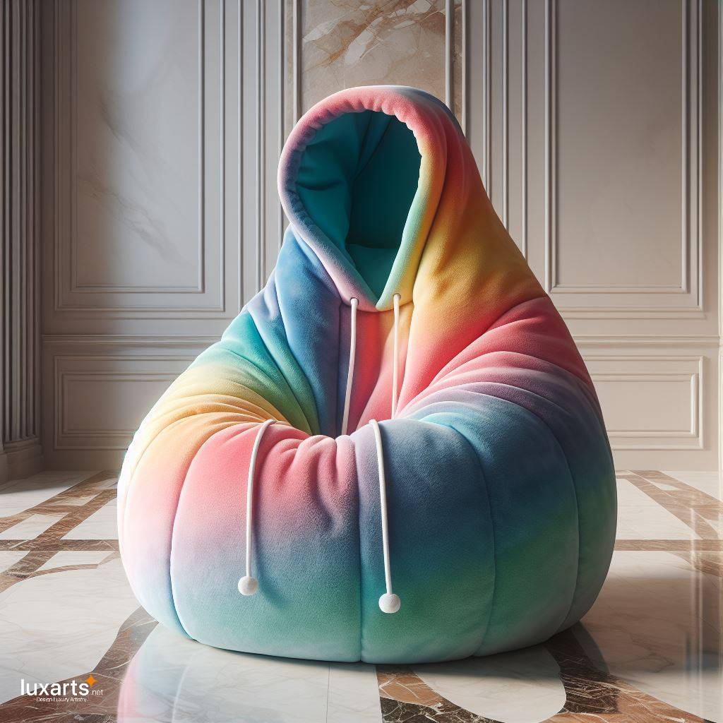 Hoodie Bean Bag Chairs: Cozy Comfort with a Stylish Twist luxarts hoodie bean bag 10