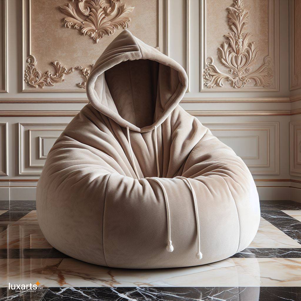 Hoodie Bean Bag Chairs: Cozy Comfort with a Stylish Twist luxarts hoodie bean bag 3