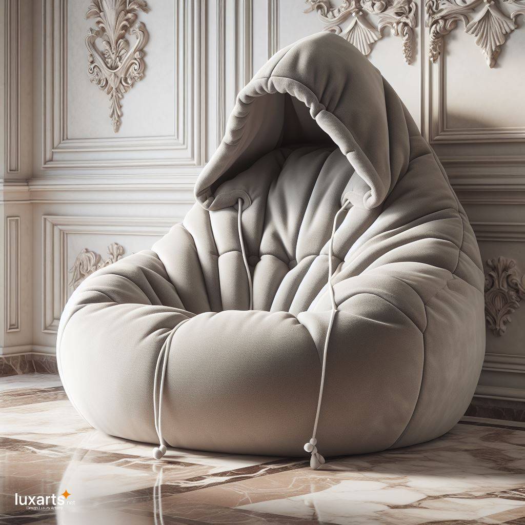 Hoodie Bean Bag Chairs: Cozy Comfort with a Stylish Twist luxarts hoodie bean bag 5