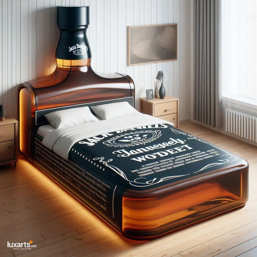 Jack Daniel's Beds: Unique Furniture Inspired by a Classic Whiskey Brand luxarts jack daniels beds 1