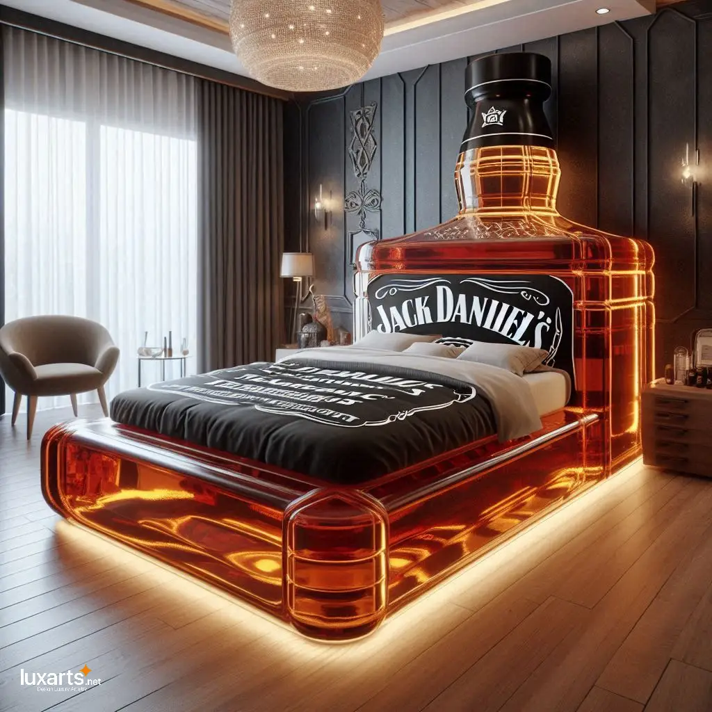 Jack Daniel's Beds: Unique Furniture Inspired by a Classic Whiskey Brand luxarts jack daniels beds 4