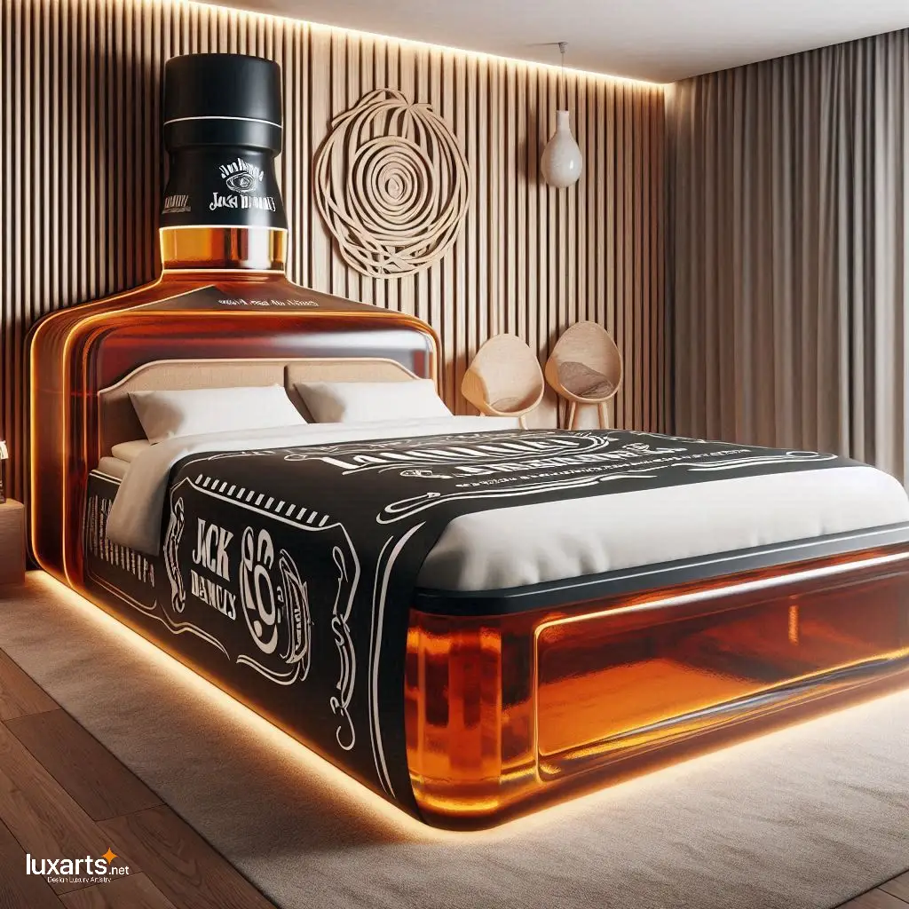 Jack Daniel's Beds: Unique Furniture Inspired by a Classic Whiskey Brand luxarts jack daniels beds 5