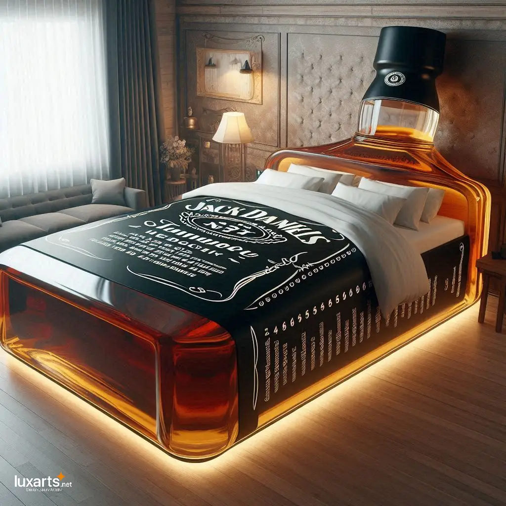 Jack Daniel's Beds: Unique Furniture Inspired by a Classic Whiskey Brand luxarts jack daniels beds 7