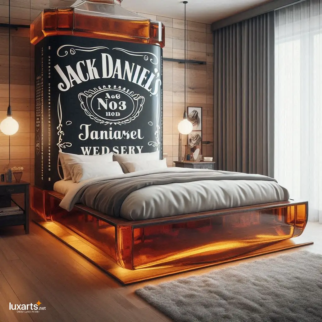 Jack Daniel's Beds: Unique Furniture Inspired by a Classic Whiskey Brand luxarts jack daniels beds 8