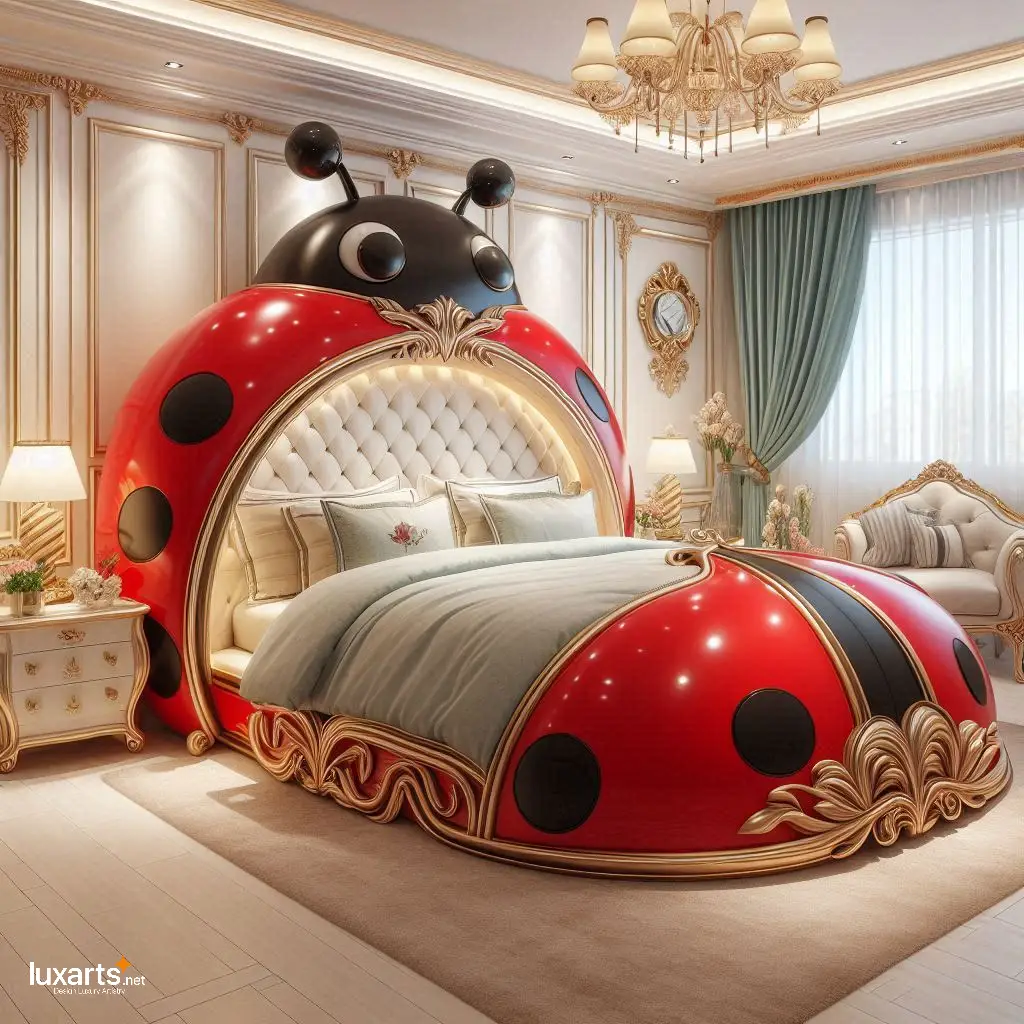 Ladybug Beds: Infusing Charm into Your Bedrooms luxarts ladybug beds 6