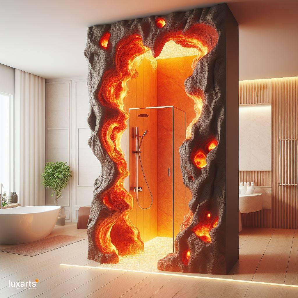 Embrace Elemental Luxury: The Lava Inspired Standing Bathroom luxarts lava inspired standing bathroom 6