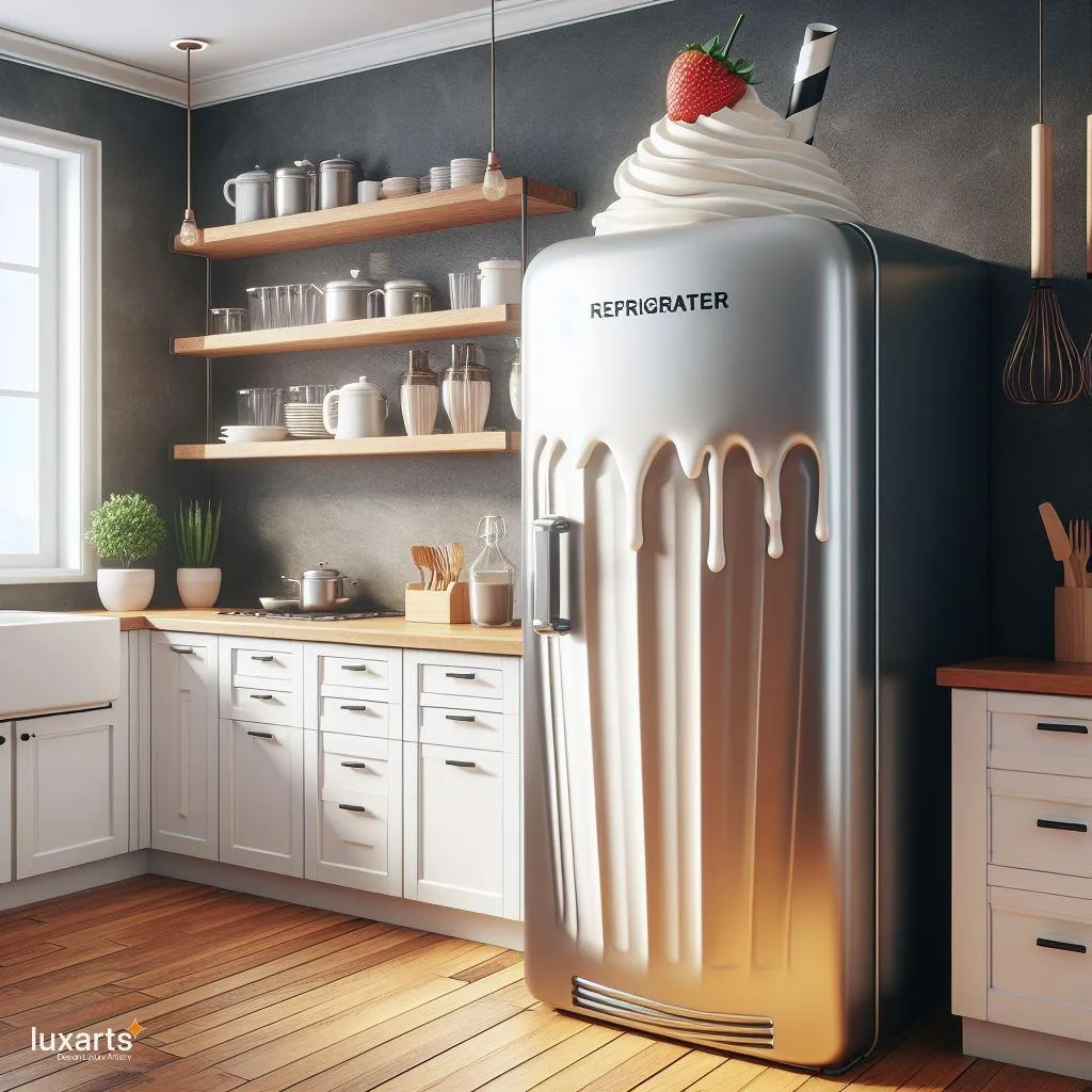 Cool Creations: Milkshake-Shaped Fridge for Retro Refreshment luxarts milkshake shaped fridge 1 jpg