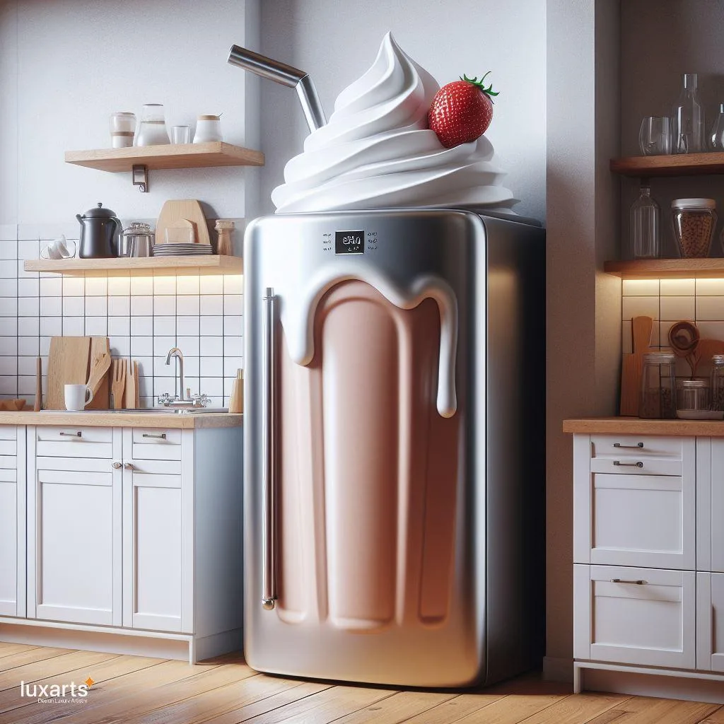 Cool Creations: Milkshake-Shaped Fridge for Retro Refreshment luxarts milkshake shaped fridge 3 jpg