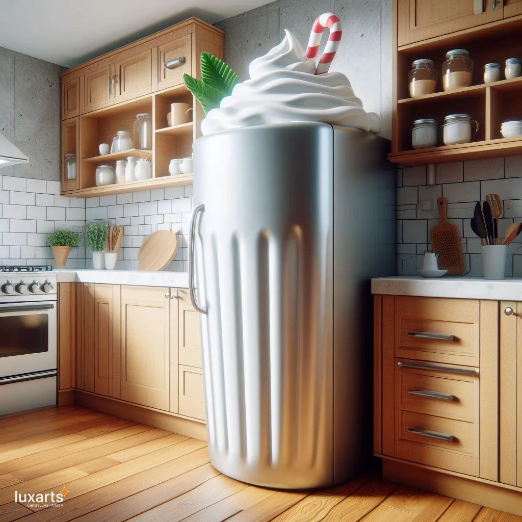 Cool Creations: Milkshake-Shaped Fridge for Retro Refreshment luxarts milkshake shaped fridge 5 jpg
