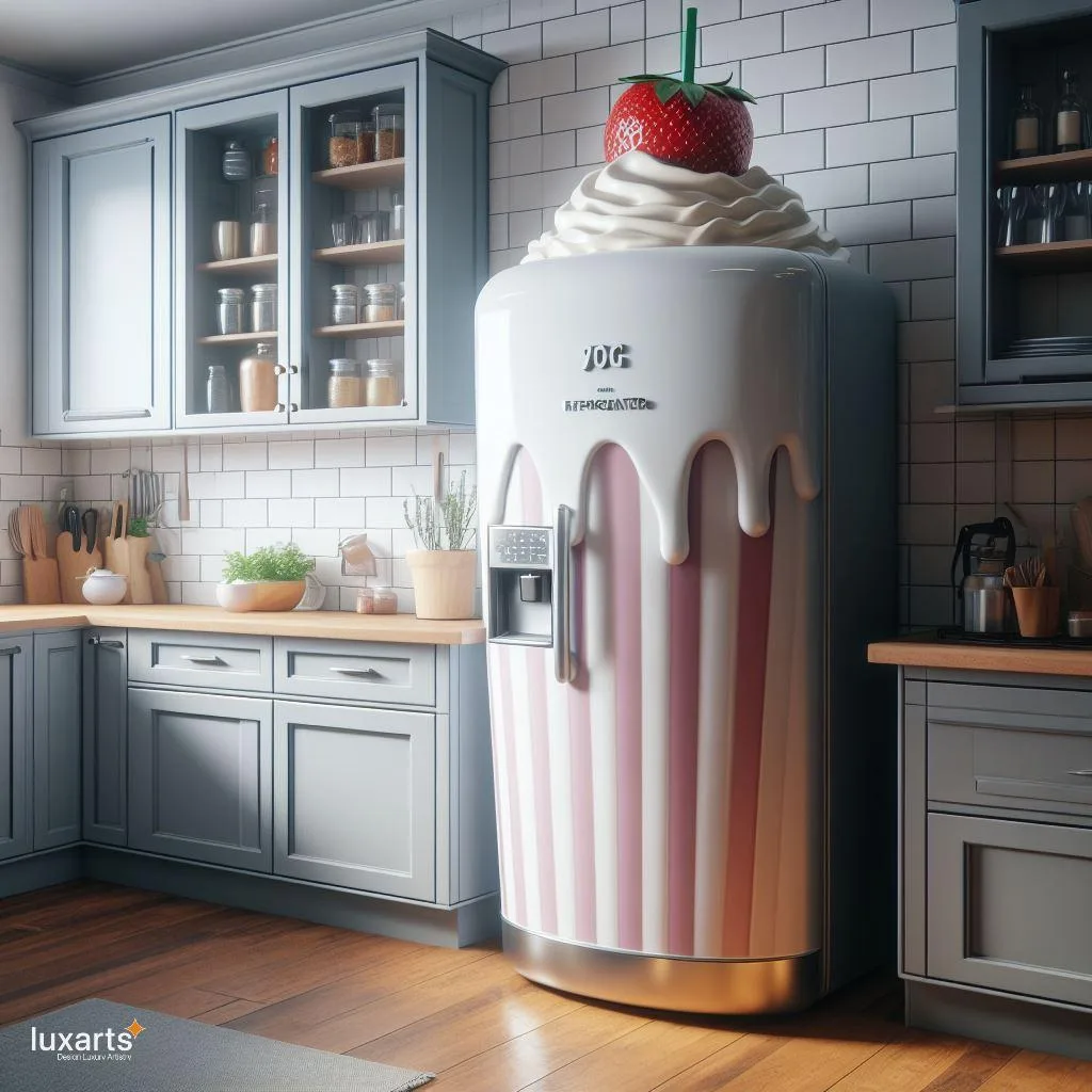 Cool Creations: Milkshake-Shaped Fridge for Retro Refreshment luxarts milkshake shaped fridge 6 jpg