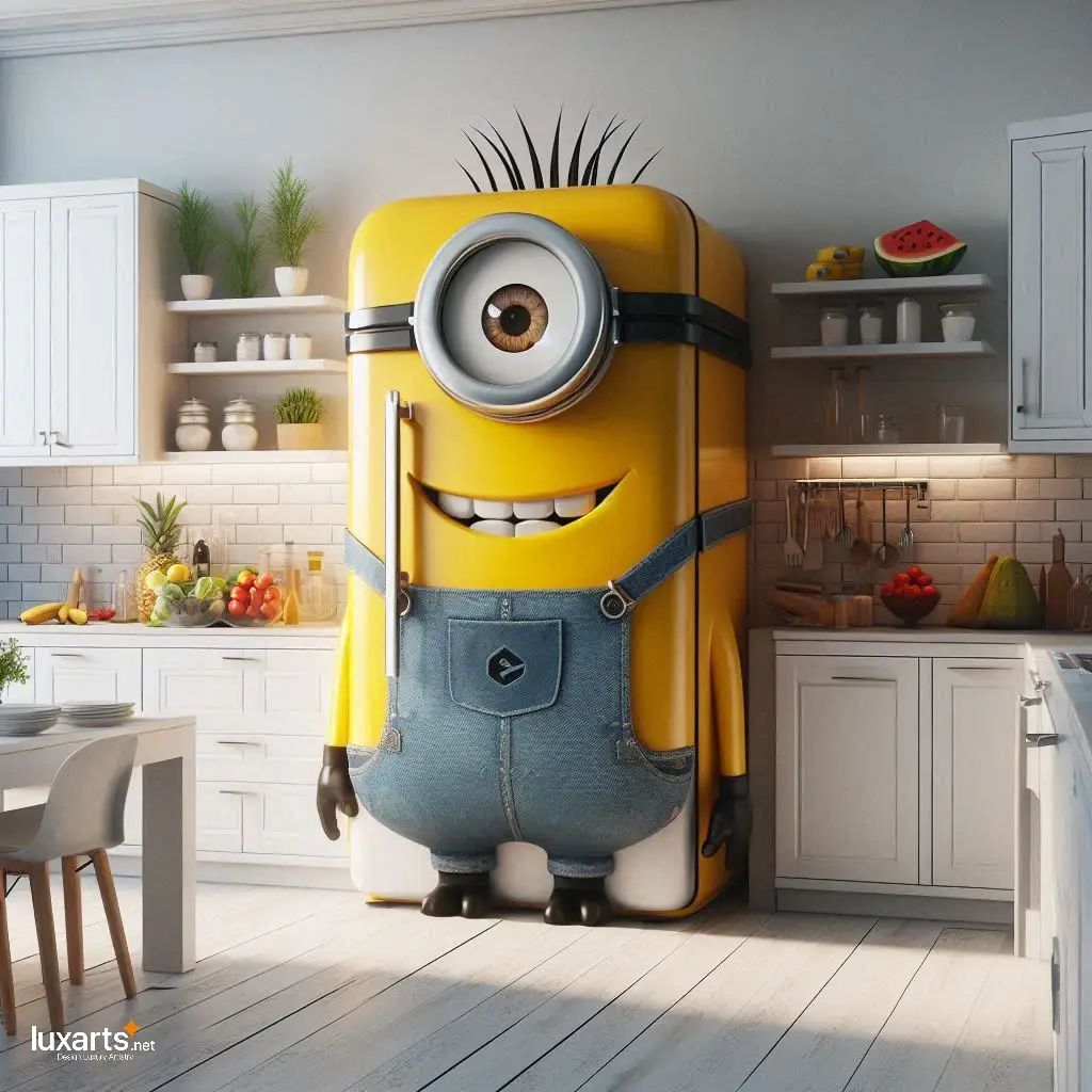Despicable Freshness: Minion Fridges for Cool and Quirky Kitchens luxarts minion fridges 1