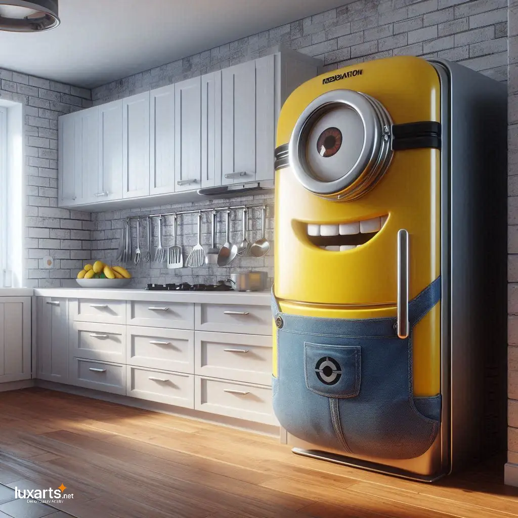 Despicable Freshness: Minion Fridges for Cool and Quirky Kitchens luxarts minion fridges 2