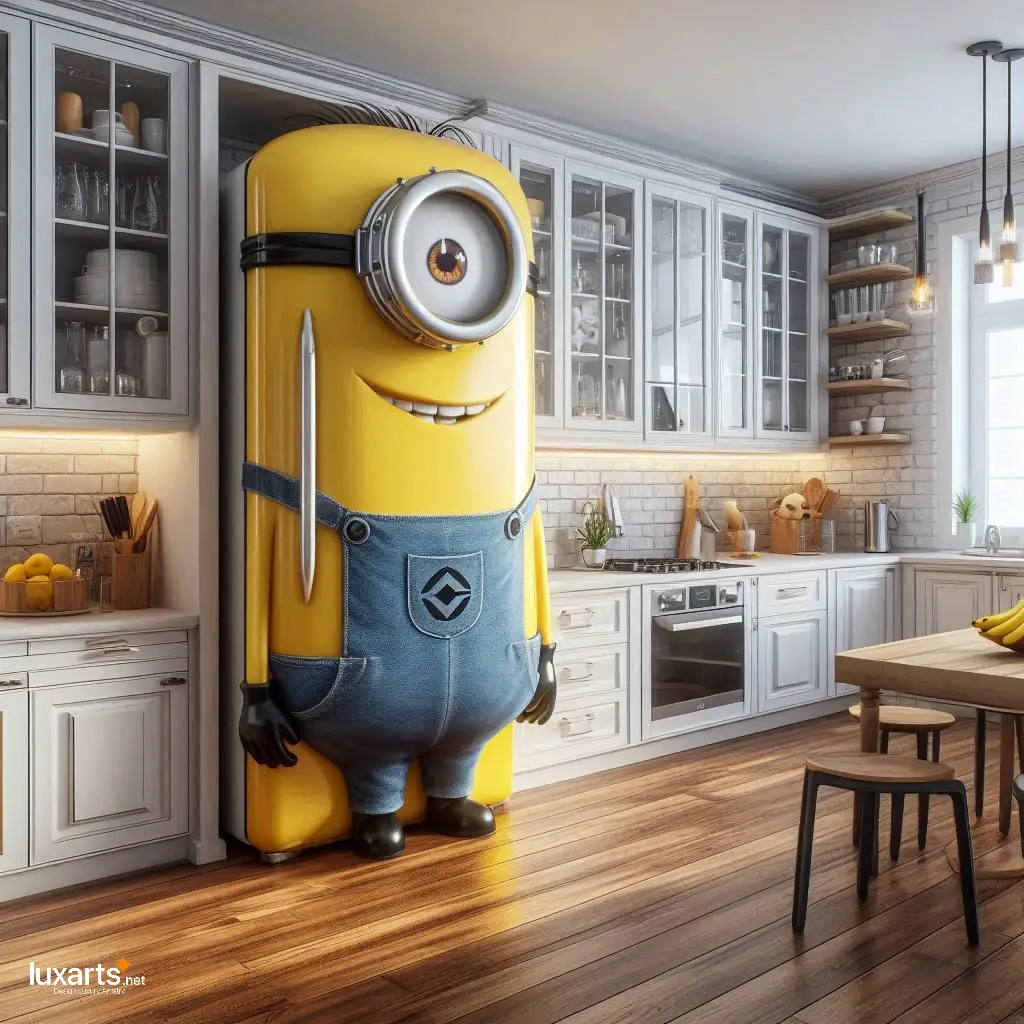 Despicable Freshness: Minion Fridges for Cool and Quirky Kitchens luxarts minion fridges 3