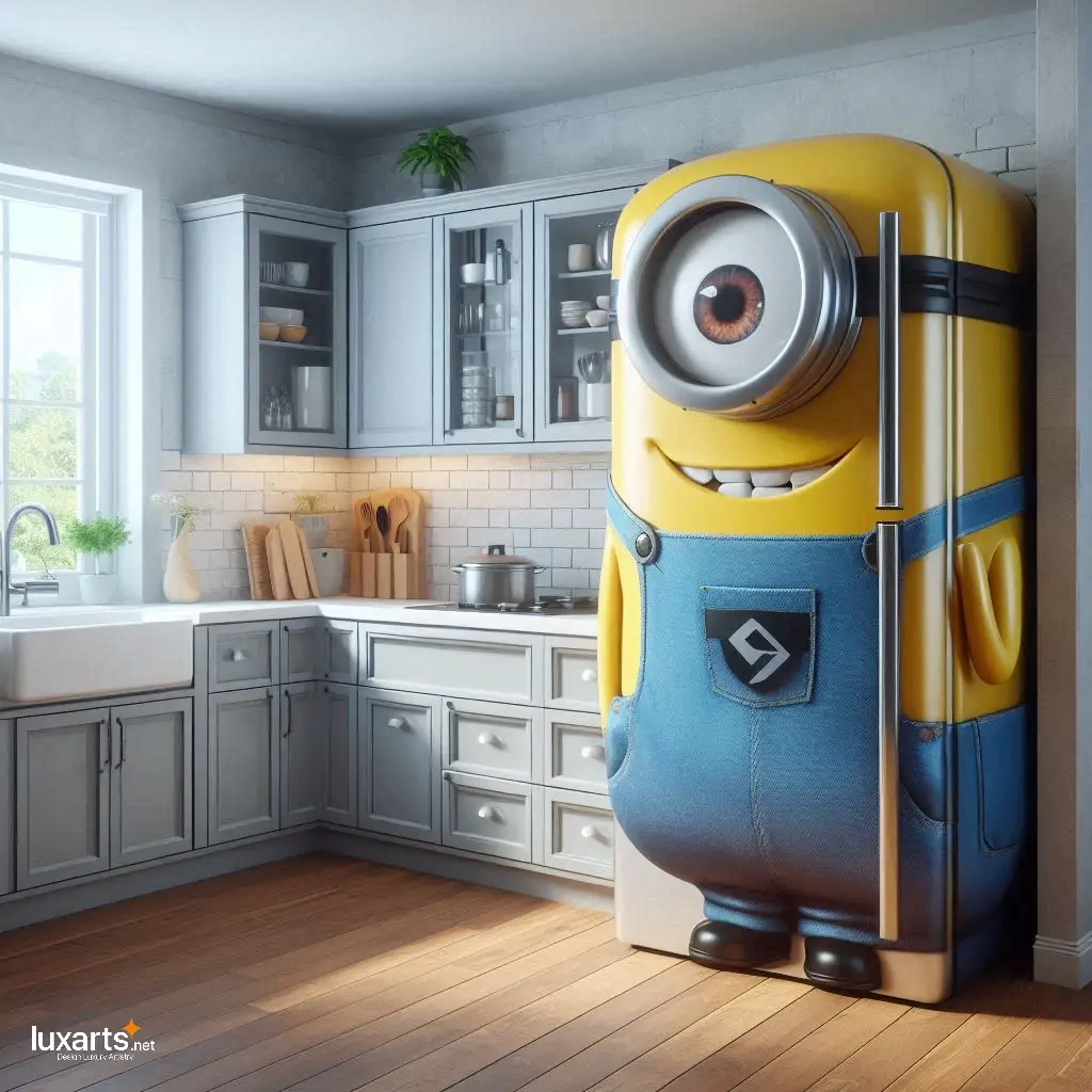 Despicable Freshness: Minion Fridges for Cool and Quirky Kitchens luxarts minion fridges 4