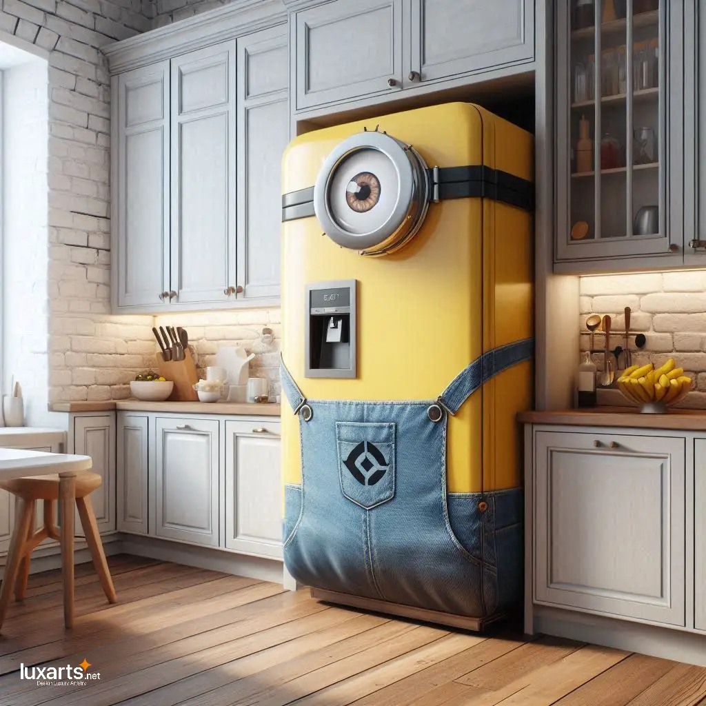 Despicable Freshness: Minion Fridges for Cool and Quirky Kitchens luxarts minion fridges 5