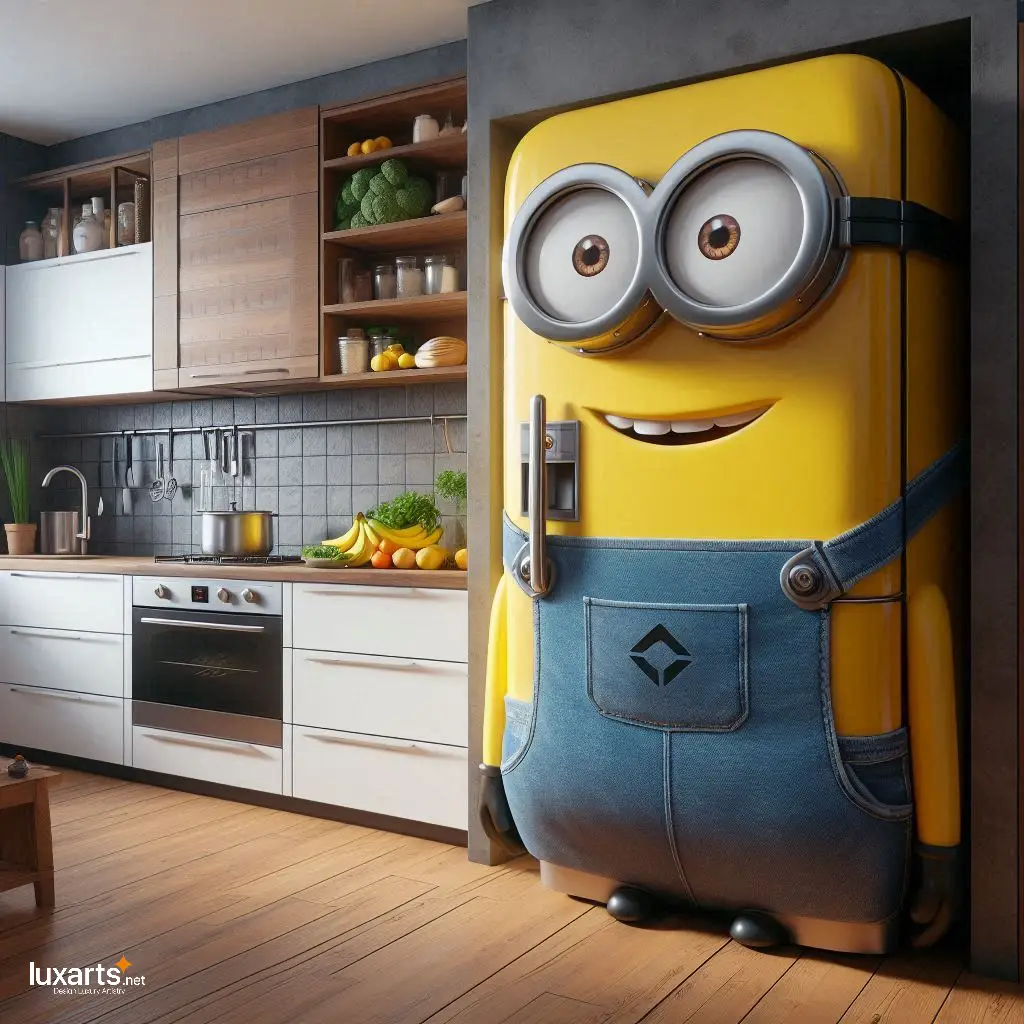 Despicable Freshness: Minion Fridges for Cool and Quirky Kitchens luxarts minion fridges 7