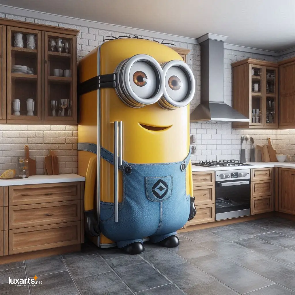 Despicable Freshness: Minion Fridges for Cool and Quirky Kitchens luxarts minion fridges 8