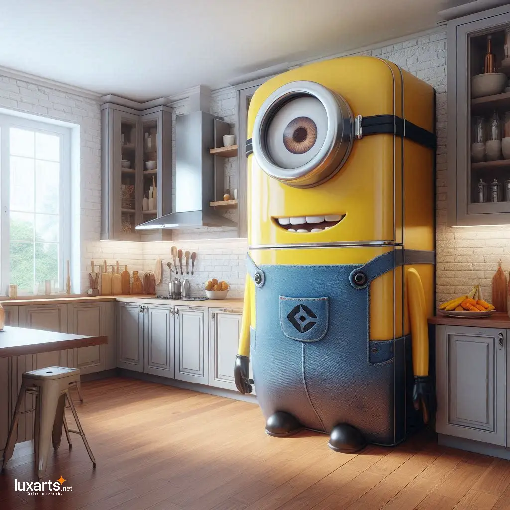 Despicable Freshness: Minion Fridges for Cool and Quirky Kitchens luxarts minion fridges 9