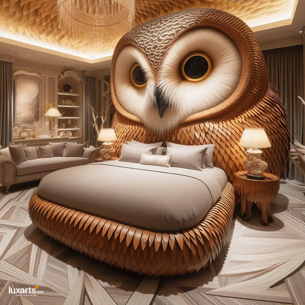 Owl Shaped Bed: A Cozy Nest for Sweet Dreams luxarts owl shaped bed 10