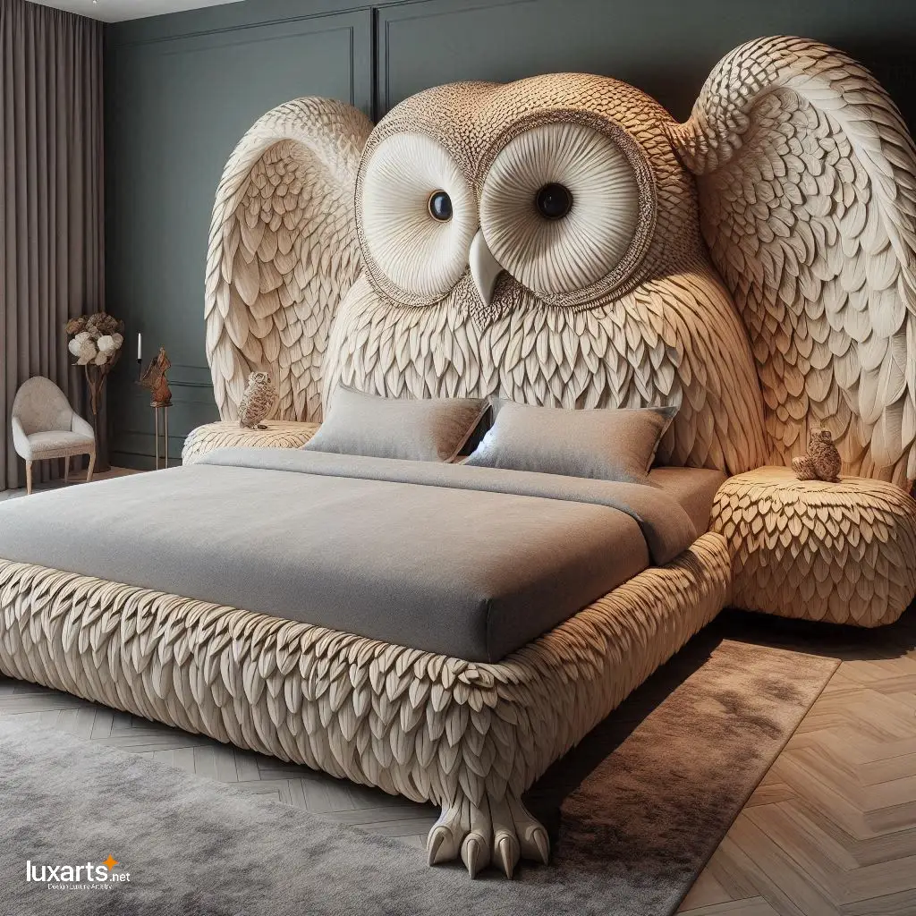 Owl Shaped Bed: A Cozy Nest for Sweet Dreams luxarts owl shaped bed 5
