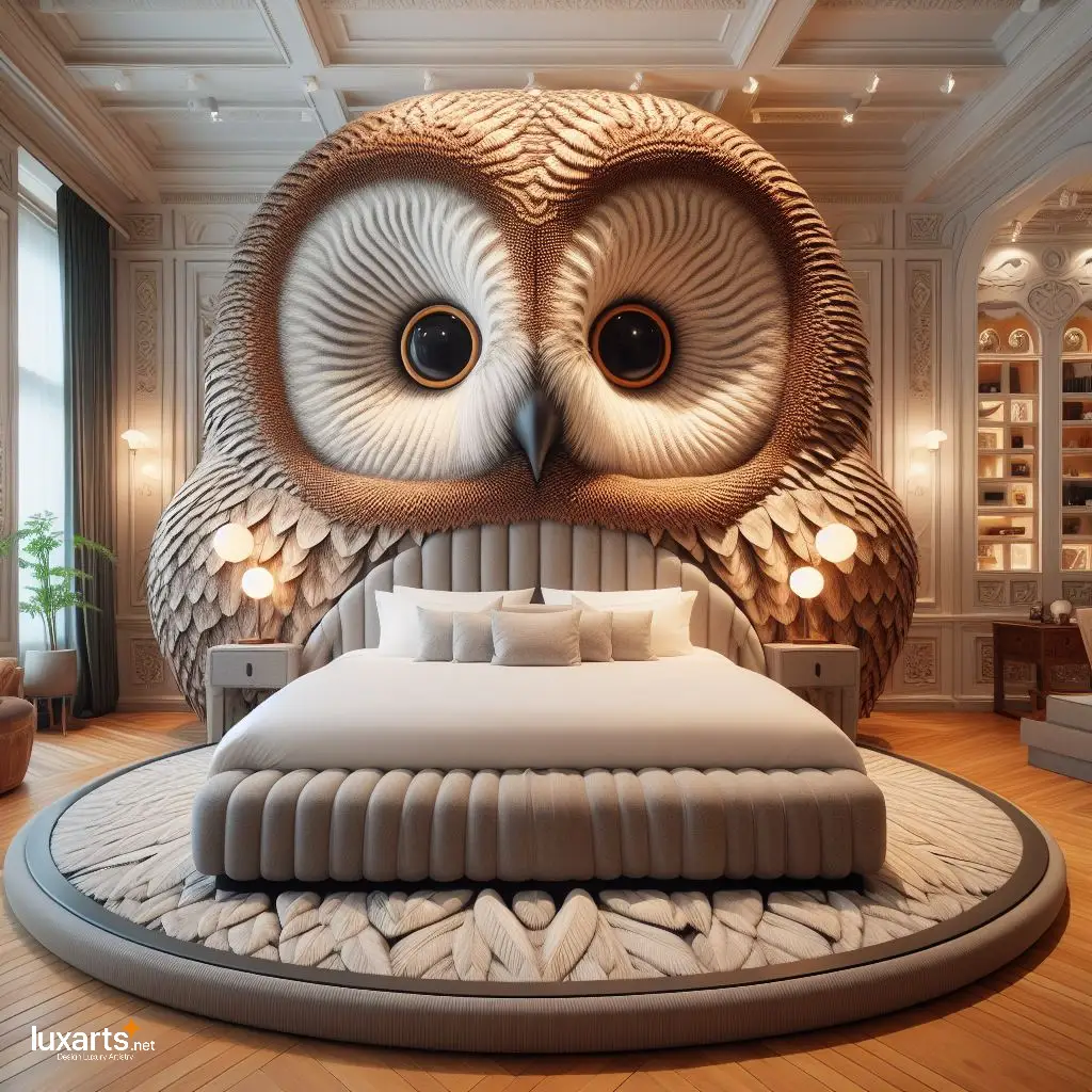 Owl Shaped Bed: A Cozy Nest for Sweet Dreams luxarts owl shaped bed 8