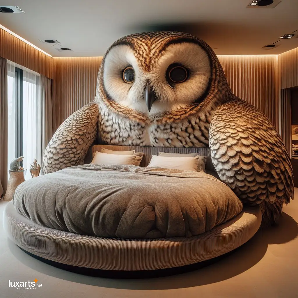 Owl Shaped Bed: A Cozy Nest for Sweet Dreams luxarts owl shaped bed 9