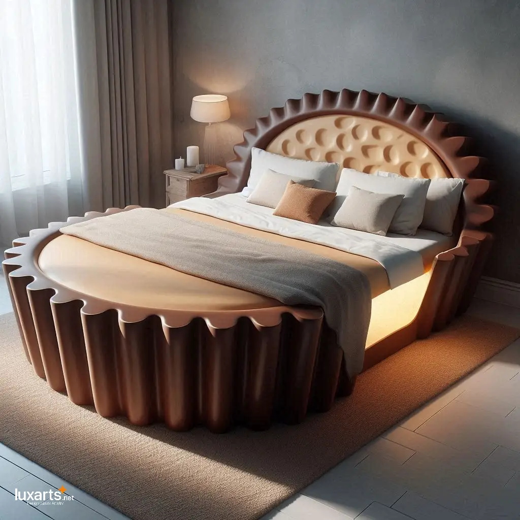 Peanut Butter Cup Beds: Sweet Dreams Await in These Deliciously Comfortable Retreats luxarts peanut butter cup beds 10