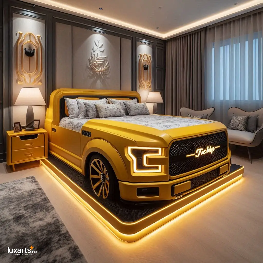 Pickup Truck Bed: A Fun Addition to Your Bedroom luxarts pickup truck bed 4