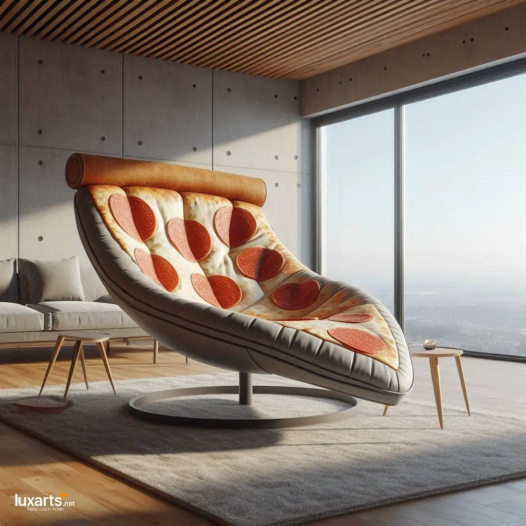 Pizza Slice Shaped Loungers: Whimsical Seating for Pizza Lovers luxarts pizza slice loungers 10