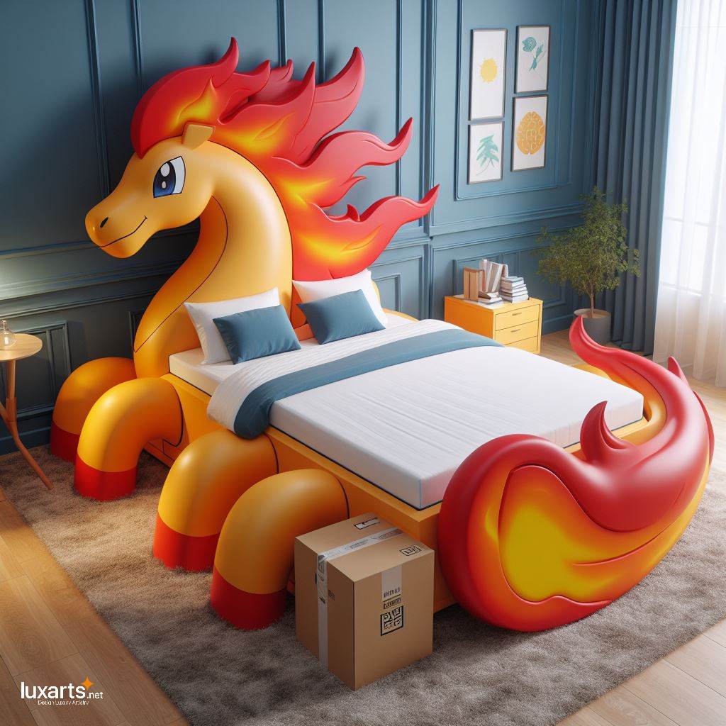Pokémon Kid Beds: Catch Sweet Dreams with These Fun-Themed Beds! luxarts pokemon kid beds 12