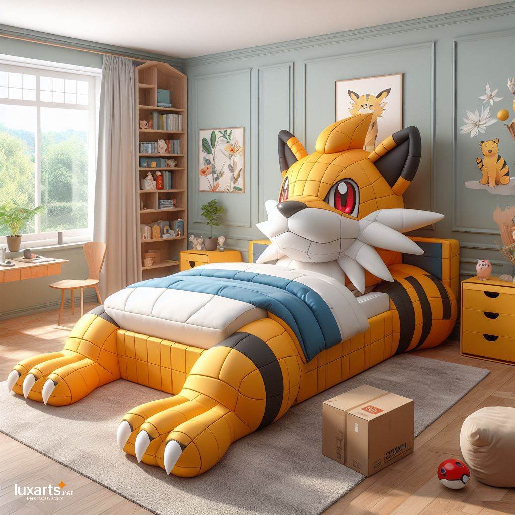 Pokémon Kid Beds: Catch Sweet Dreams with These Fun-Themed Beds! luxarts pokemon kid beds 15