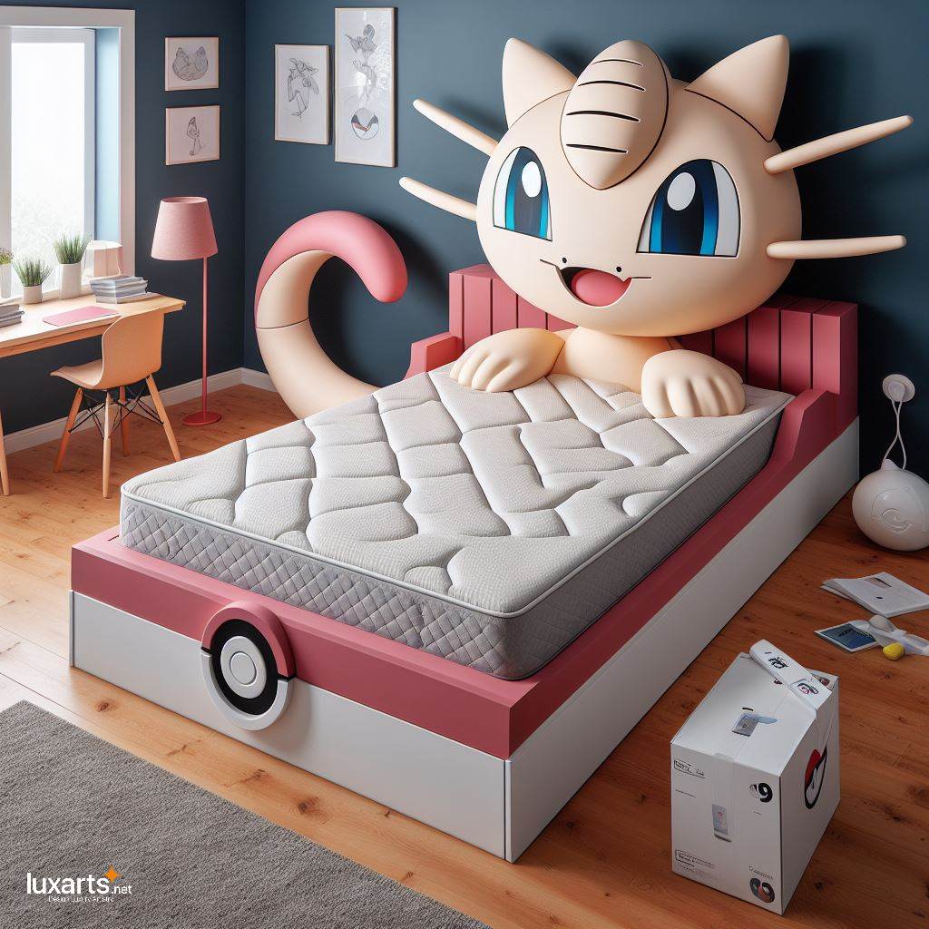 Pokémon Kid Beds: Catch Sweet Dreams with These Fun-Themed Beds! luxarts pokemon kid beds 4