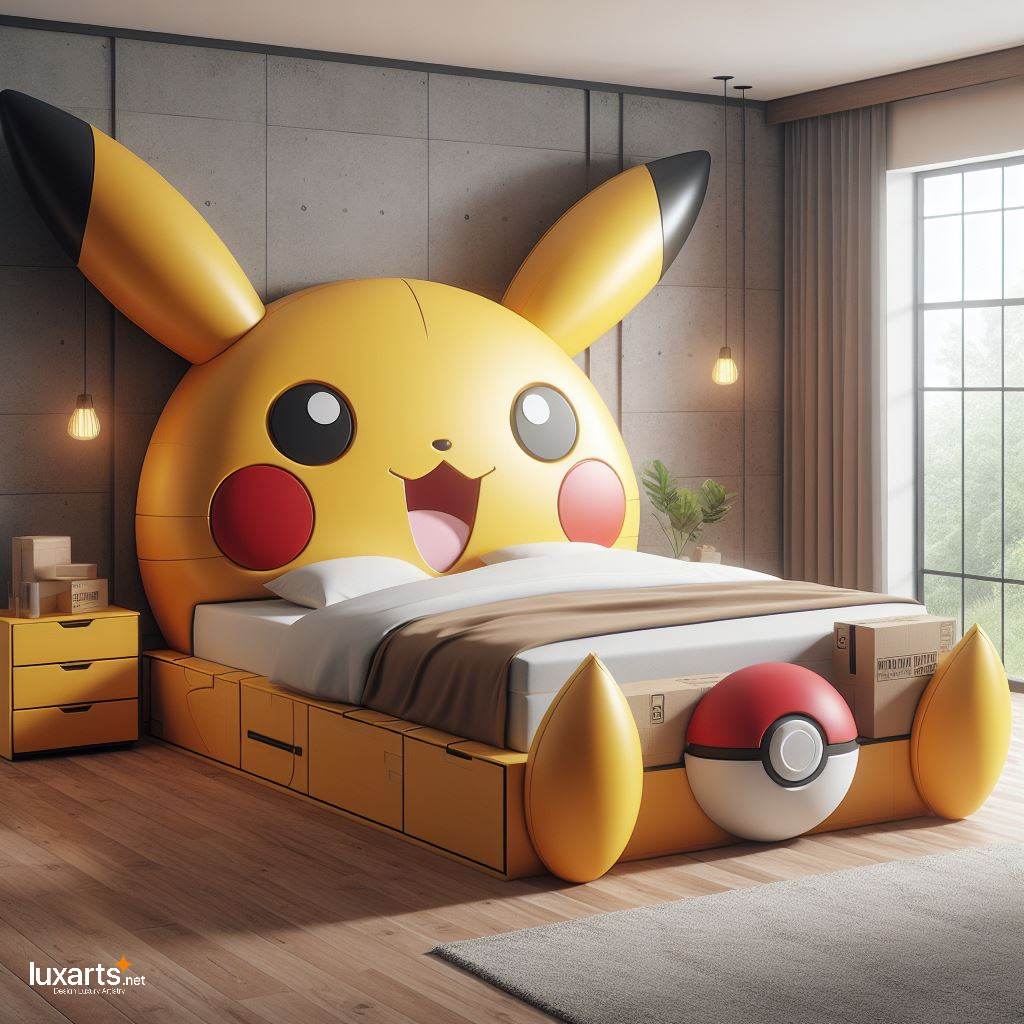 Pokémon Kid Beds: Catch Sweet Dreams with These Fun-Themed Beds! luxarts pokemon kid beds 9
