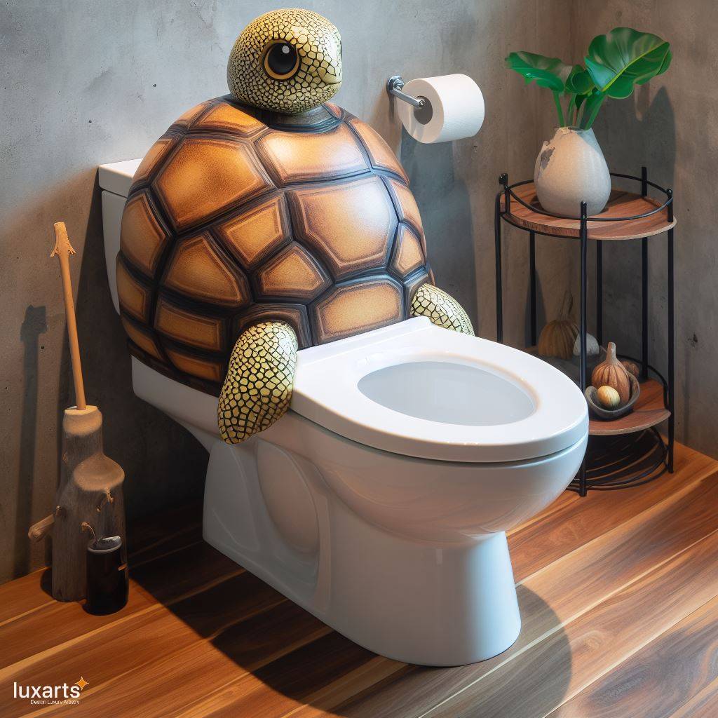 Sea Animal Shaped Toilet: Bringing Underwater Charm to Your Bathroom luxarts sea animal toilet 4