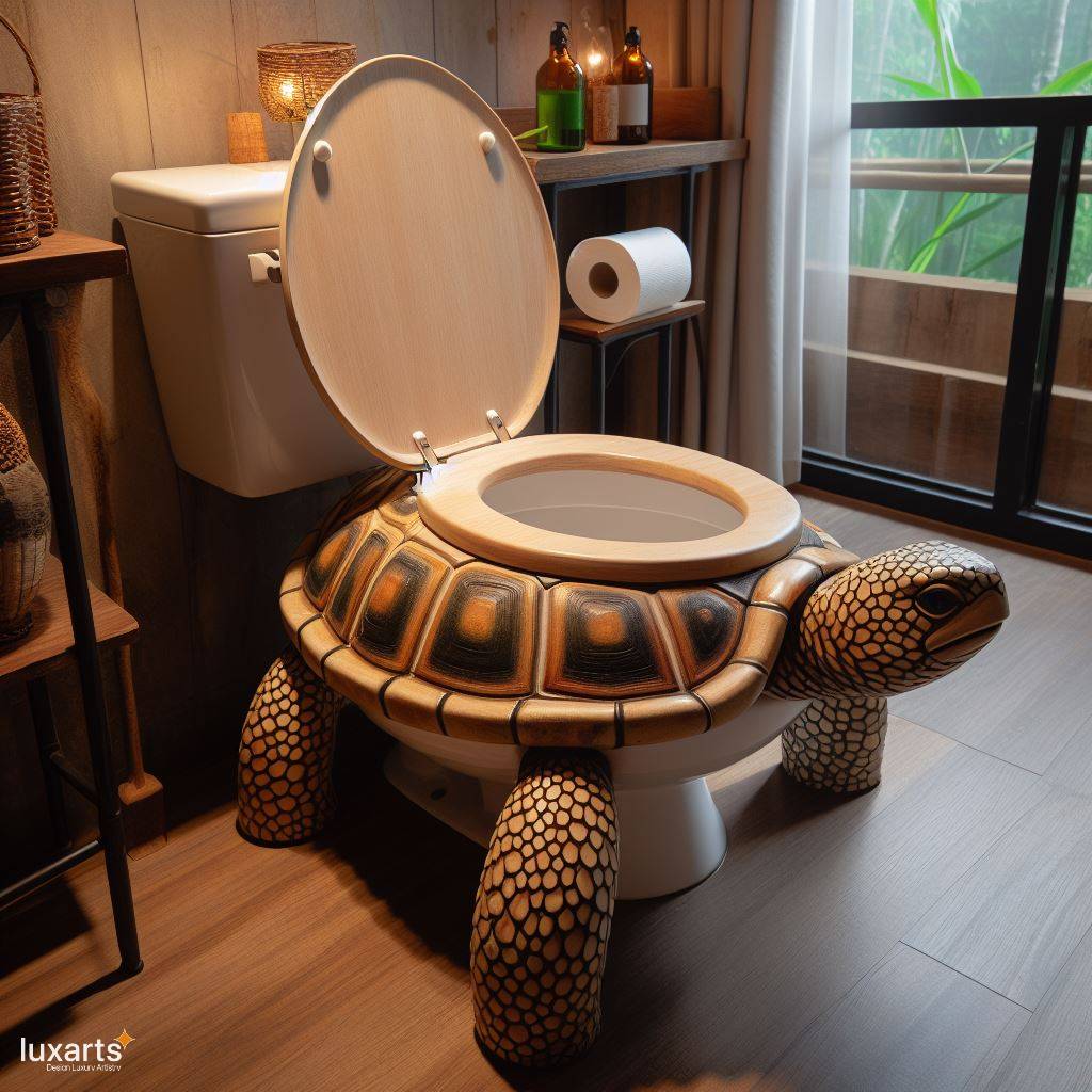 Sea Animal Shaped Toilet: Bringing Underwater Charm to Your Bathroom luxarts sea animal toilet 5