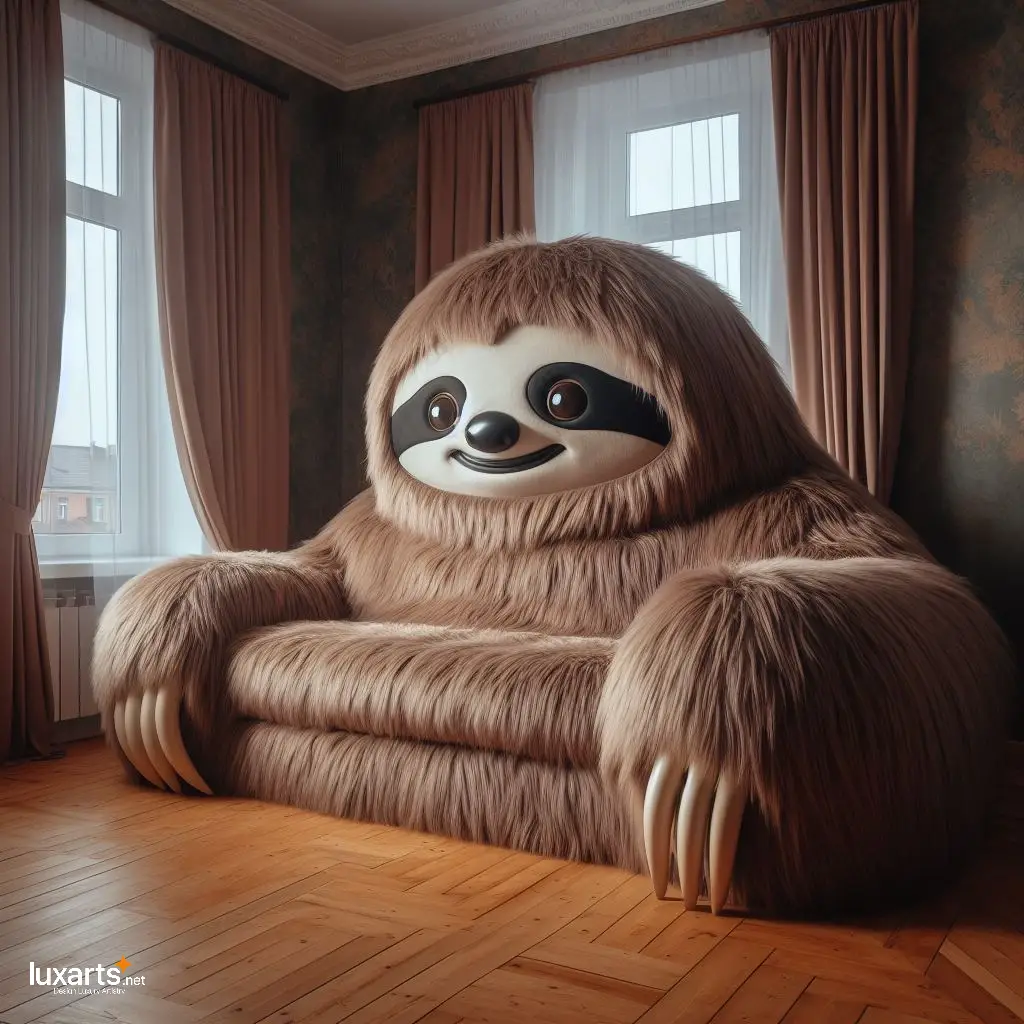 Sofa Sloth: Cozy Up and Enjoy Leisurely Lounging on a Sloth Sofa luxarts sloth sofa 2