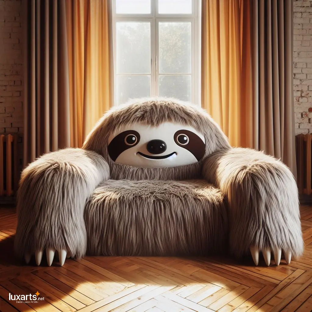 Sofa Sloth: Cozy Up and Enjoy Leisurely Lounging on a Sloth Sofa luxarts sloth sofa 5