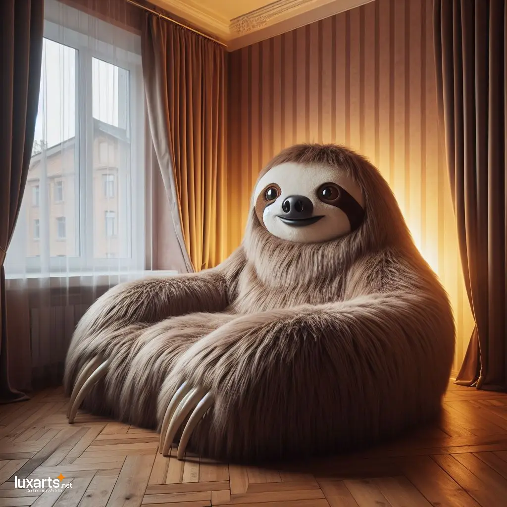 Sofa Sloth: Cozy Up and Enjoy Leisurely Lounging on a Sloth Sofa luxarts sloth sofa 6