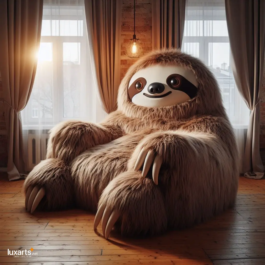Sofa Sloth: Cozy Up and Enjoy Leisurely Lounging on a Sloth Sofa luxarts sloth sofa 7