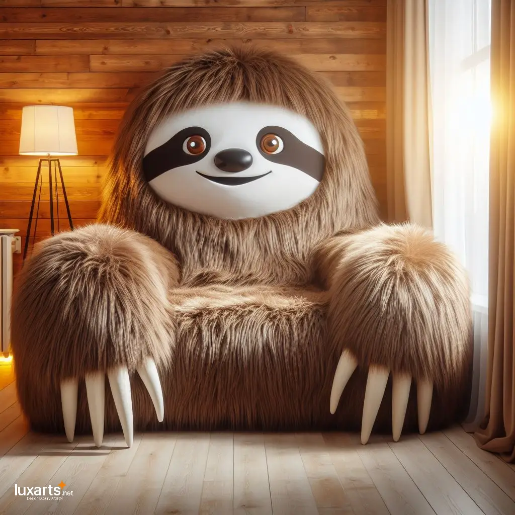 Sofa Sloth: Cozy Up and Enjoy Leisurely Lounging on a Sloth Sofa luxarts sloth sofa 9