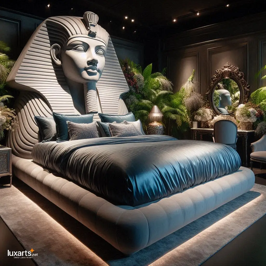 Sphinx Shaped Bed: Luxurious Comfort Inspired by Ancient Egypt luxarts sphinx beds 2