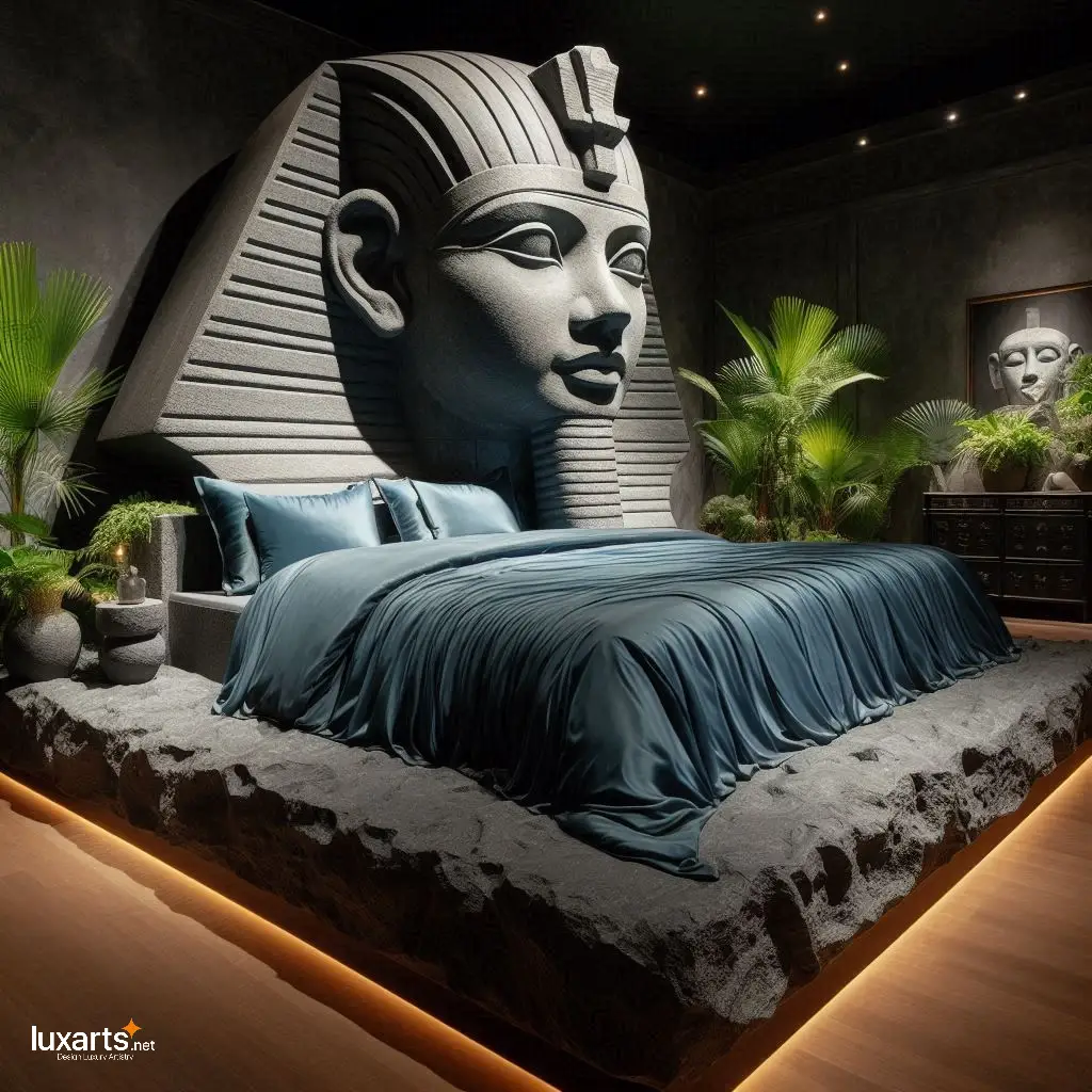 Sphinx Shaped Bed: Luxurious Comfort Inspired by Ancient Egypt luxarts sphinx beds 7