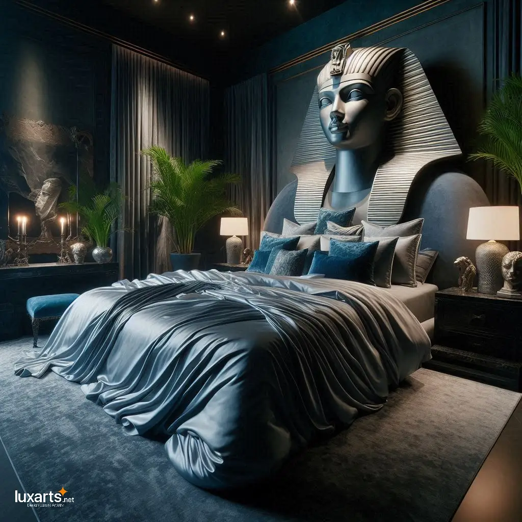 Sphinx Shaped Bed: Luxurious Comfort Inspired by Ancient Egypt luxarts sphinx beds 9