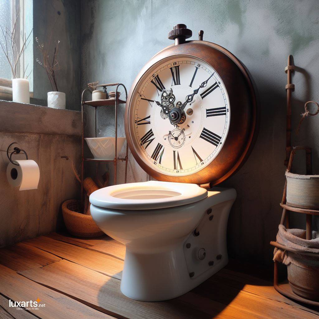 Timeless Convenience: The Stopwatch Shaped Toilet luxarts stopwatch toilet 9