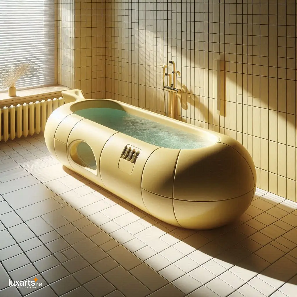 Submarine Bathtubs: Dive into Luxury with Unique Bathing Experiences luxarts submarine bathtubs 10
