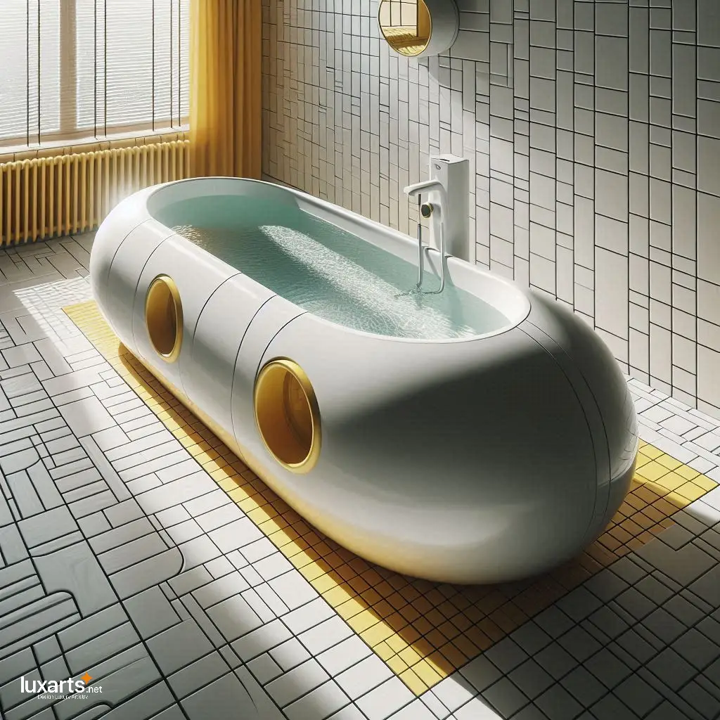 Submarine Bathtubs: Dive into Luxury with Unique Bathing Experiences luxarts submarine bathtubs 2