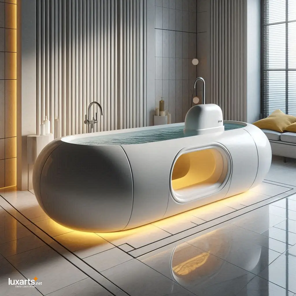 Submarine Bathtubs: Dive into Luxury with Unique Bathing Experiences luxarts submarine bathtubs 5