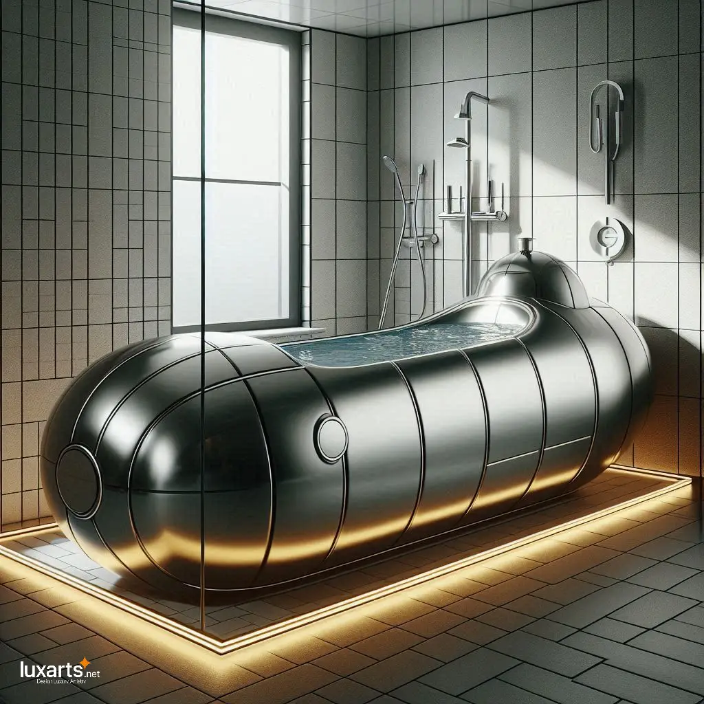 Submarine Bathtubs: Dive into Luxury with Unique Bathing Experiences luxarts submarine bathtubs 9