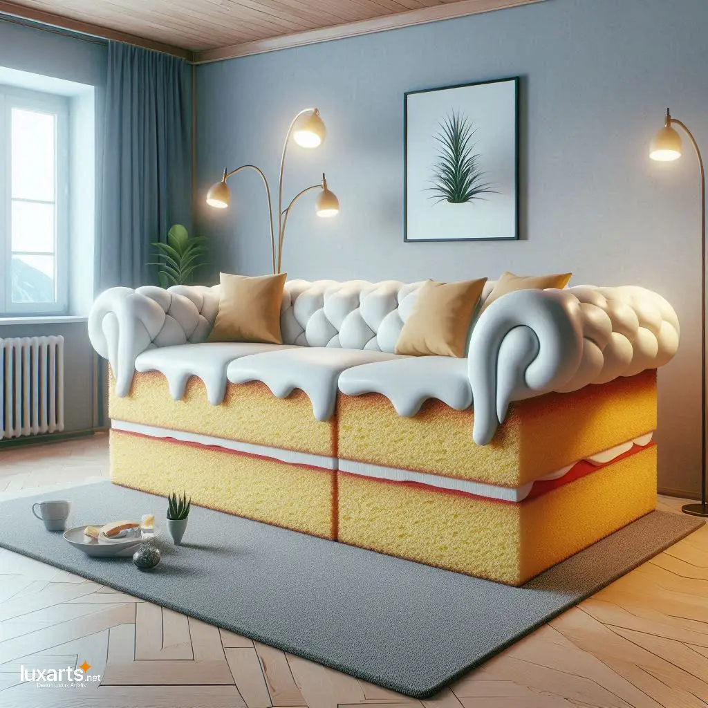 Sweet Seating: Swiss Sponge Cake Sofa for Whimsical Living Spaces luxarts swiss sponge cake sofa 10