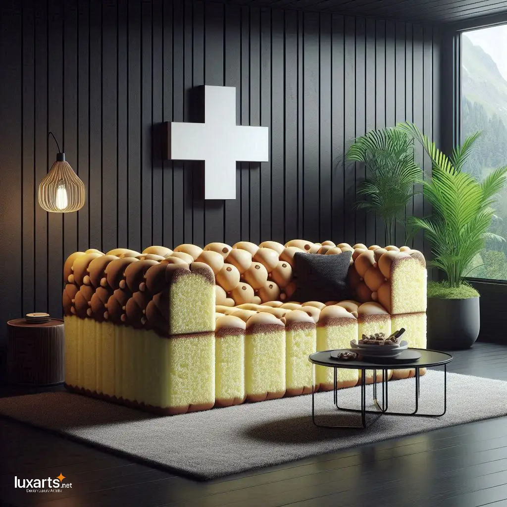 Sweet Seating: Swiss Sponge Cake Sofa for Whimsical Living Spaces luxarts swiss sponge cake sofa 7